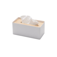 Tissue Box Cover - Rectangle - Steel