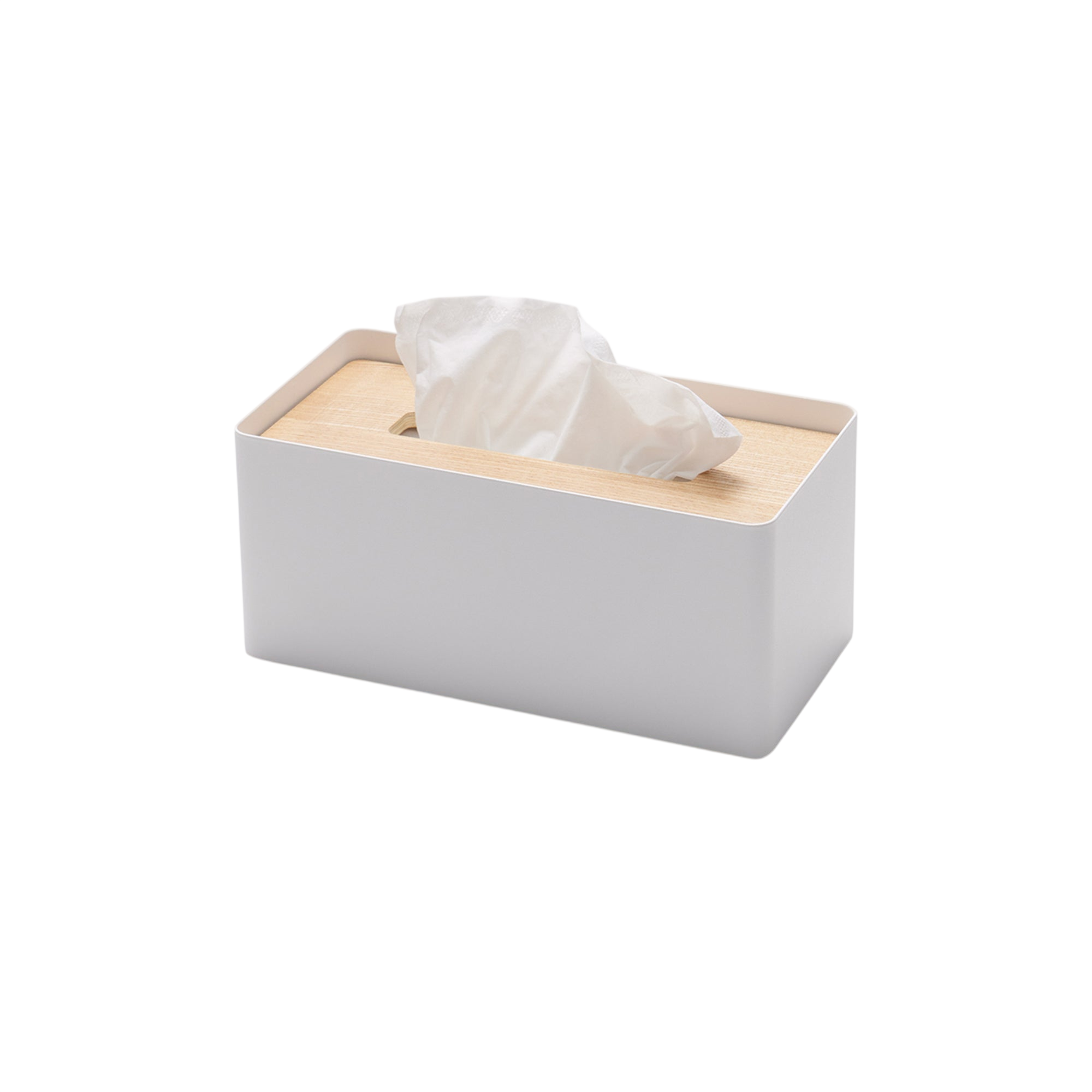 Tissue Box Cover - Rectangle - Steel