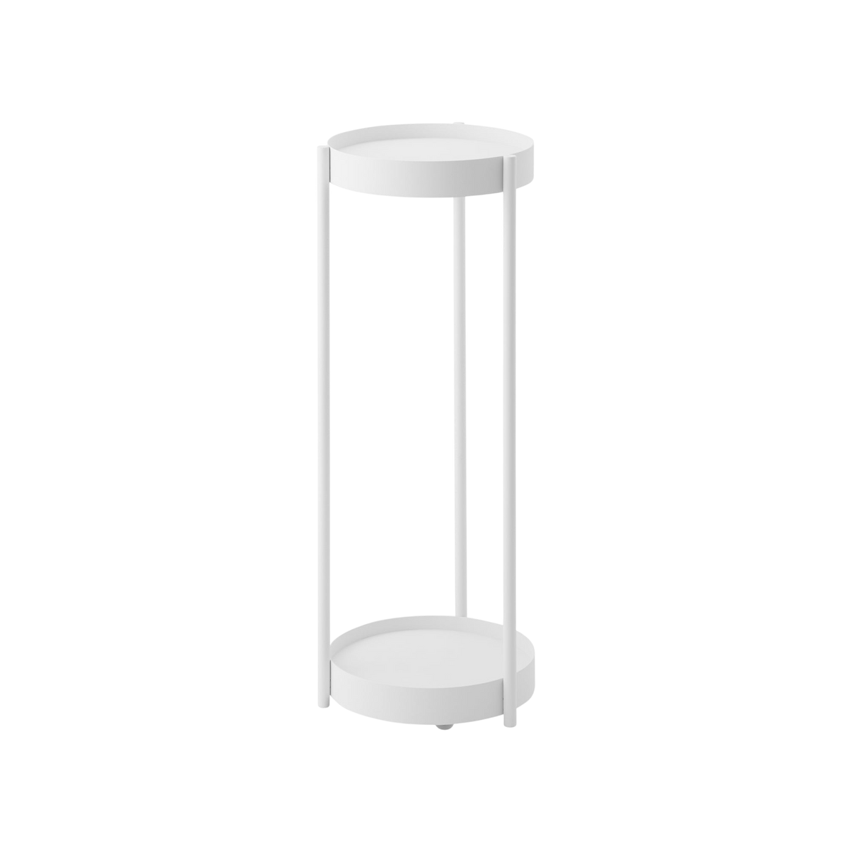 Two-Tier Rolling Plant Stand (28" H)  - Steel