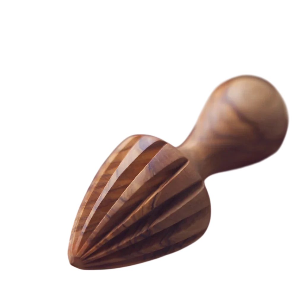 Olive Wood Citrus Press