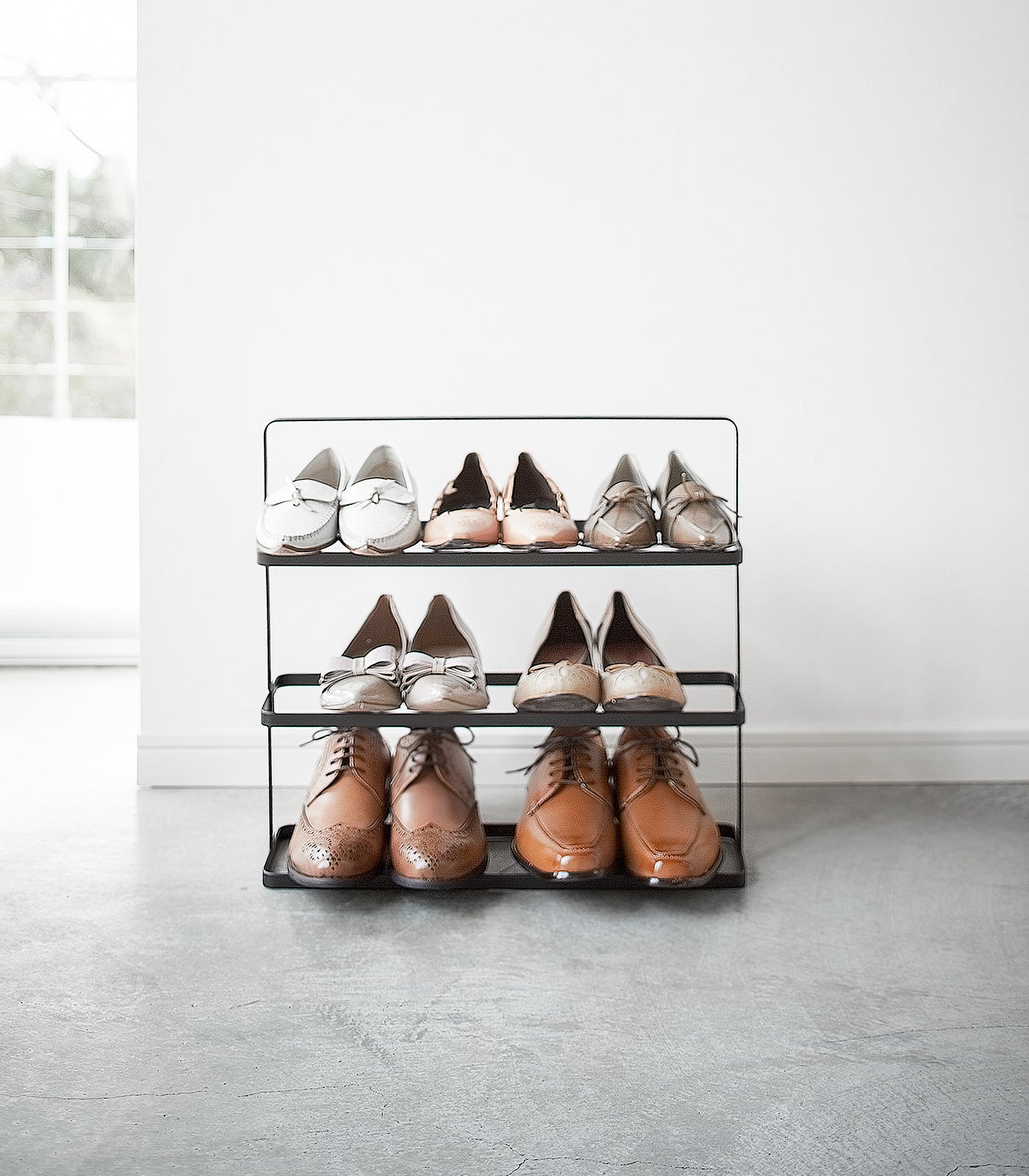 Shoe Rack (18" H)  - Steel