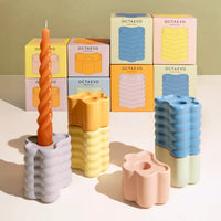 OCTAEVO Flora Candle Holder Small - Mint