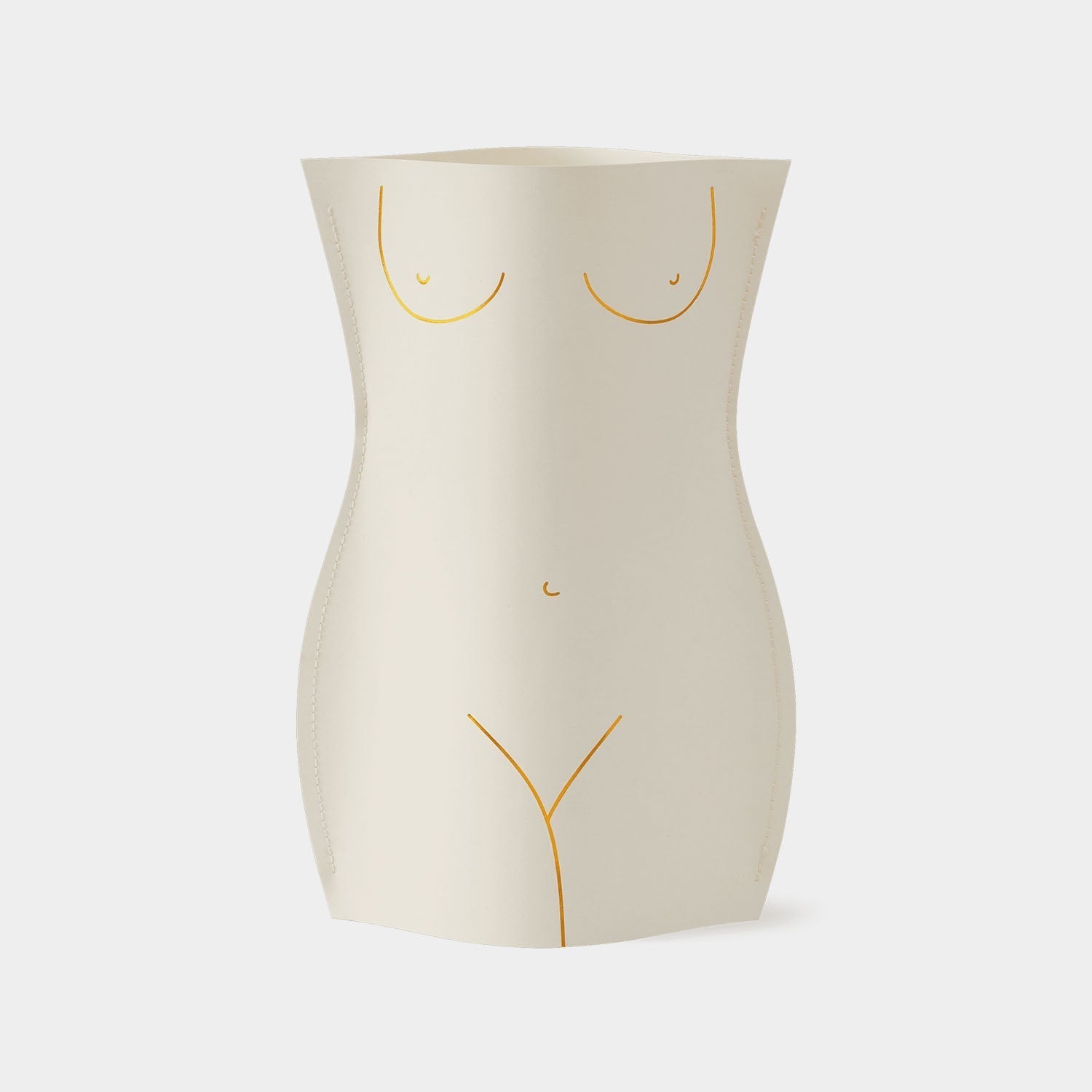 OCTAEVO Venus Paper Vase - Ivory