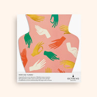 OCTAEVO Hamsa Paper Vase - Pink