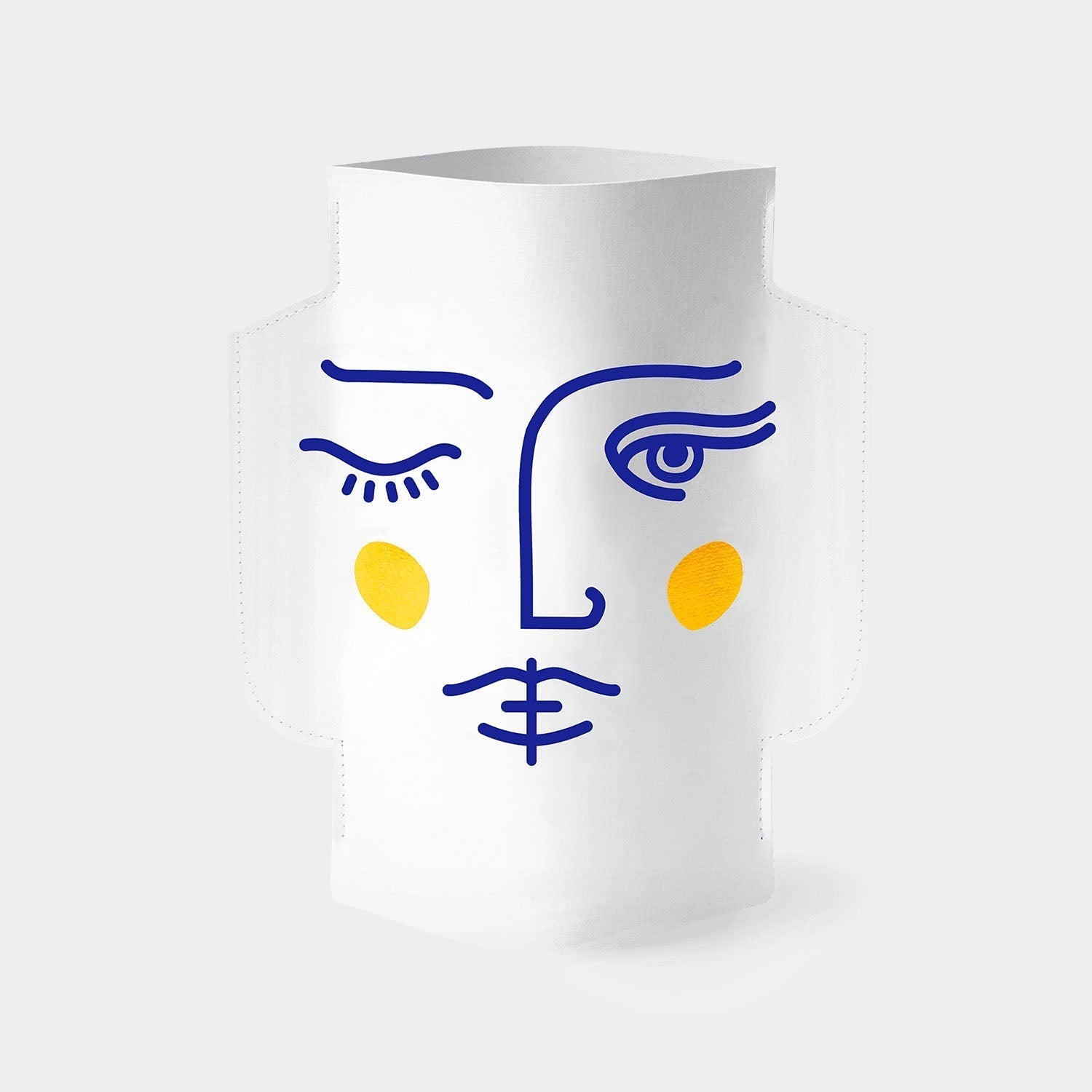 OCTAEVO Janus Paper Vase (Double-Sided)