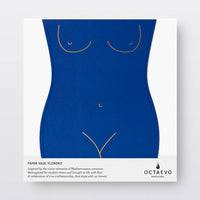 OCTAEVO Venus Paper Vase - Blue