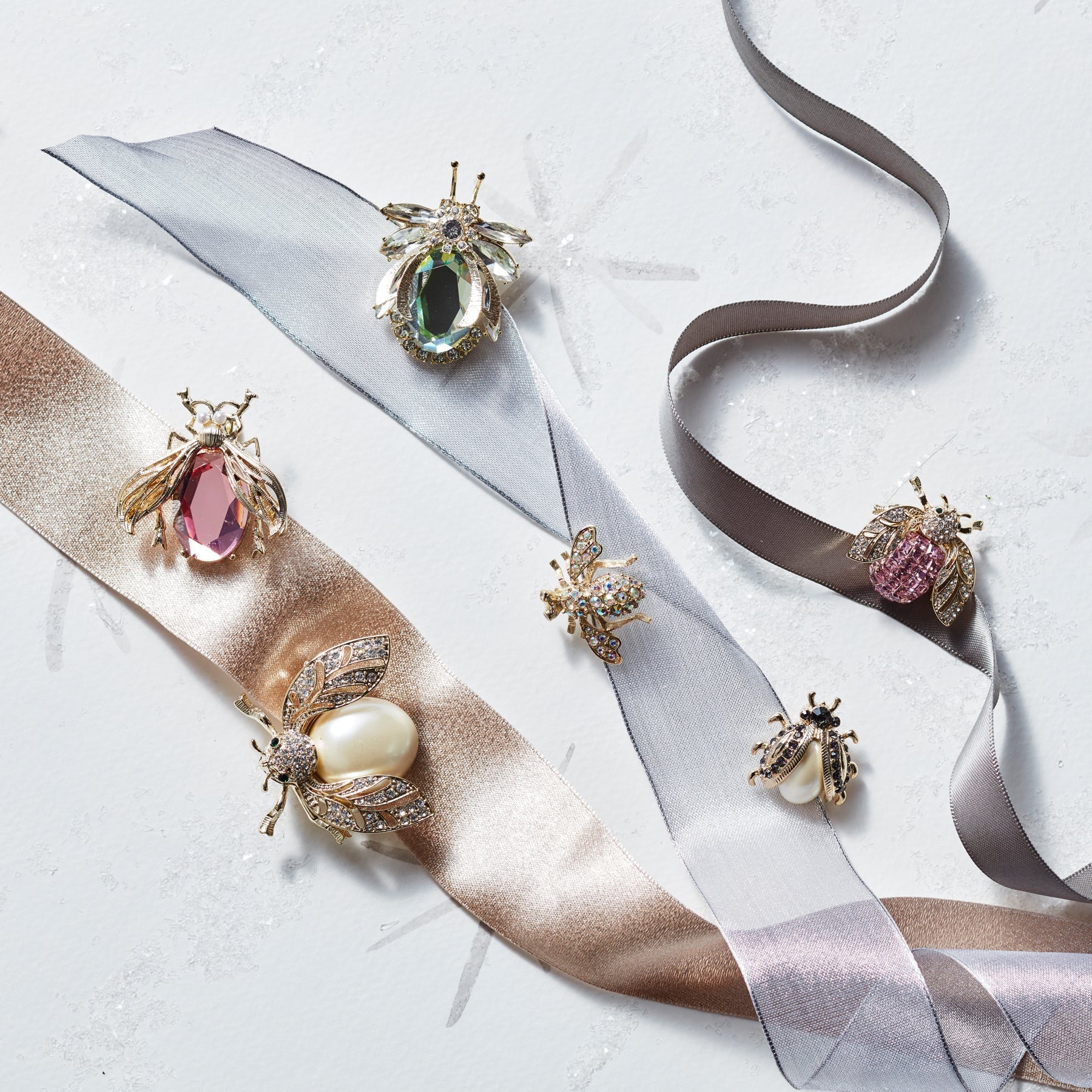 Classic Sparkle Clip Set - Pastel