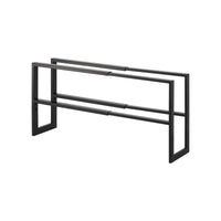 Two-Tier Expandable Shoe Rack (12" H)  - Steel