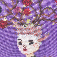 Peaseblossom - Faux Linen Pillow
