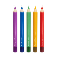 Pencil Taper Candles – Multicolor (5 pack)