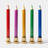 Pencil Taper Candles – Multicolor (5 pack)