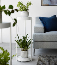 Two-Tier Rolling Plant Stand (28" H)  - Steel