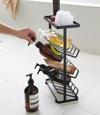 Four-Tier Shower Caddy (17" H)  - Steel