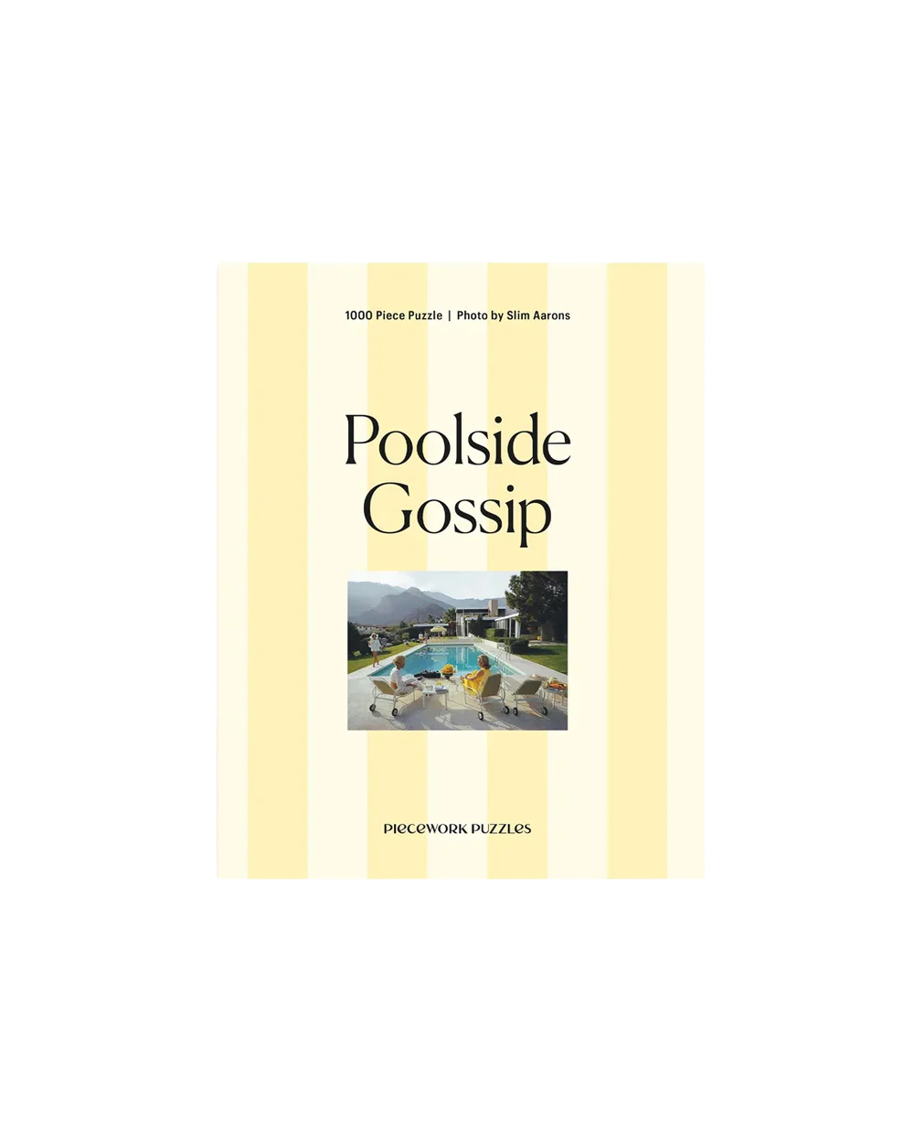 Poolside Gossip Slim Aarons Collab 1000 Piece Puzzle