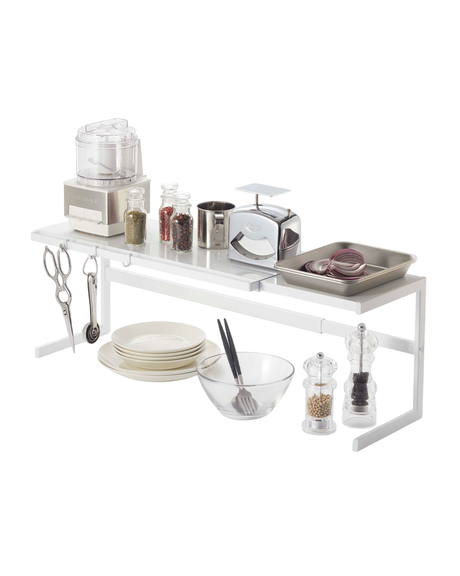 Expandable Countertop Shelf - Steel