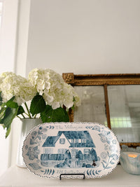 Custom Venue/Building Painted Plate by Mallory