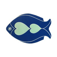 Octaevo Placemat - Fish Blue (Set of 2)