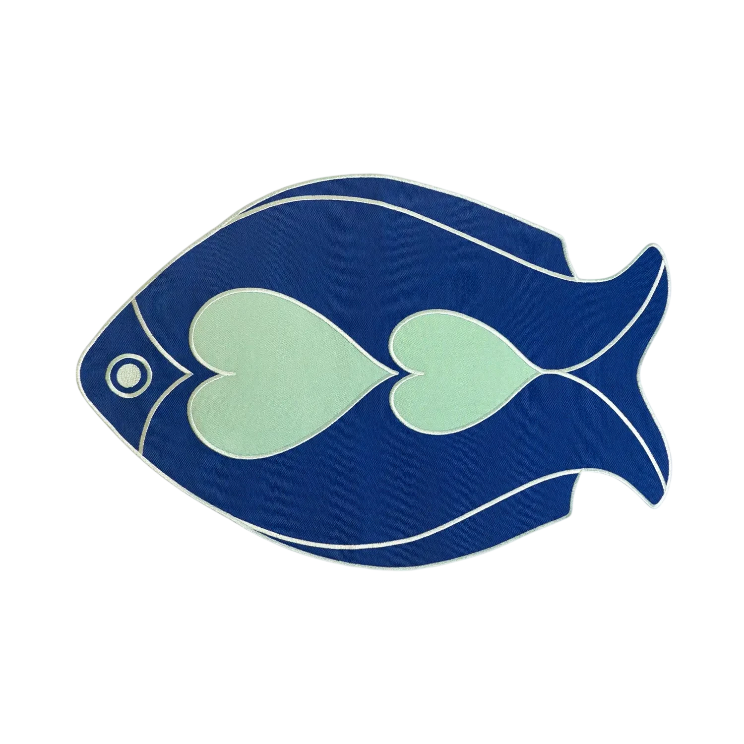 Octaevo Placemat - Fish Blue (Set of 2)