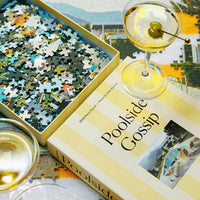 Poolside Gossip Slim Aarons Collab 1000 Piece Puzzle