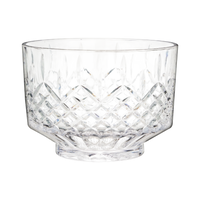 Admiral Crystal Punch Bowl