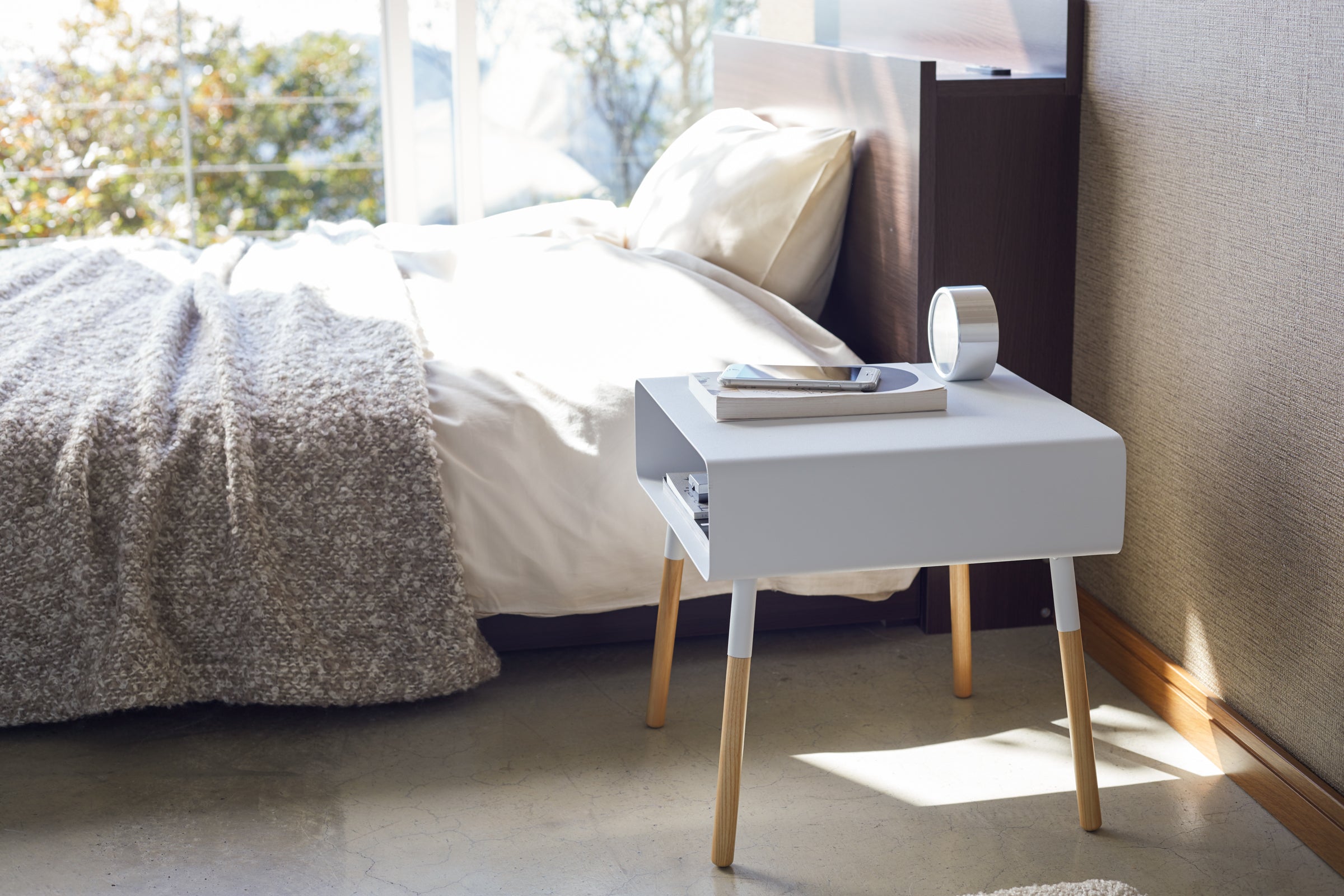 Storage Table - Short (14" H)  - Steel + Wood
