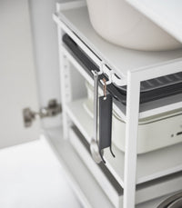 Three-Tier Cabinet Storage Rack (14" H)  - Steel