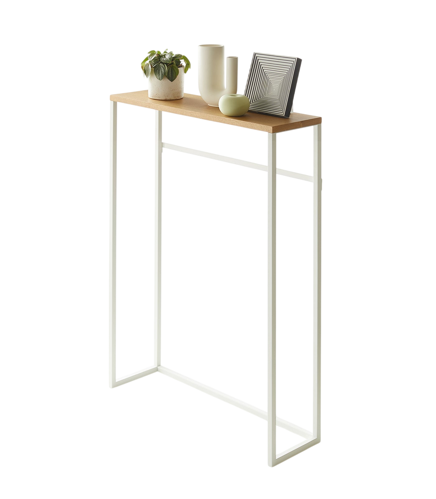 Narrow Entryway Console Table (32" H)  - Steel