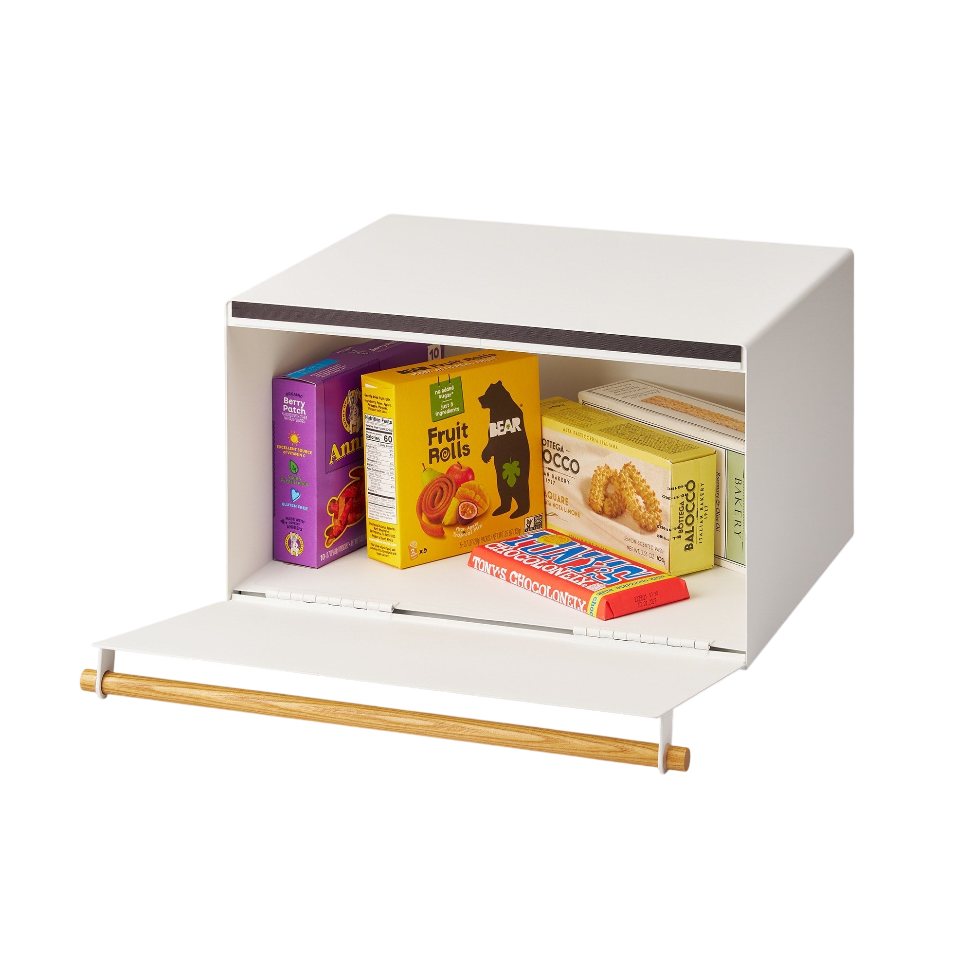 Bread Box - Steel + Wood