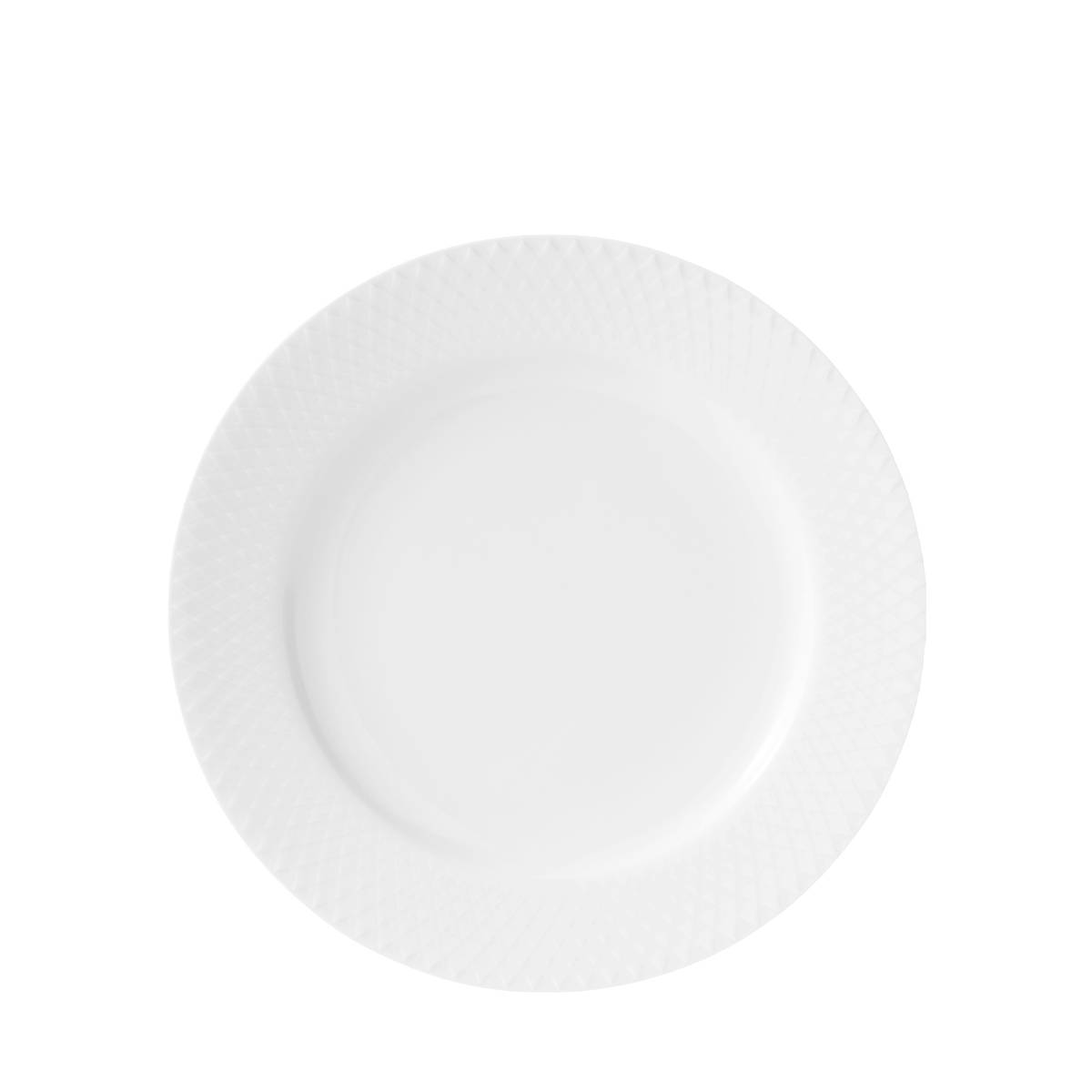 Lyngby Rhombe Plate, 9.1", Set of 4