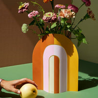 OCTAEVO Paper Vase Riviera Arch