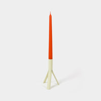 Rocket Candle Holder - Cream