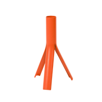 Rocket Candle Holder - Orange