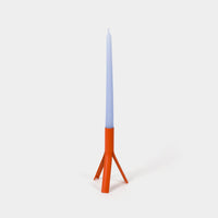 Rocket Candle Holder - Orange