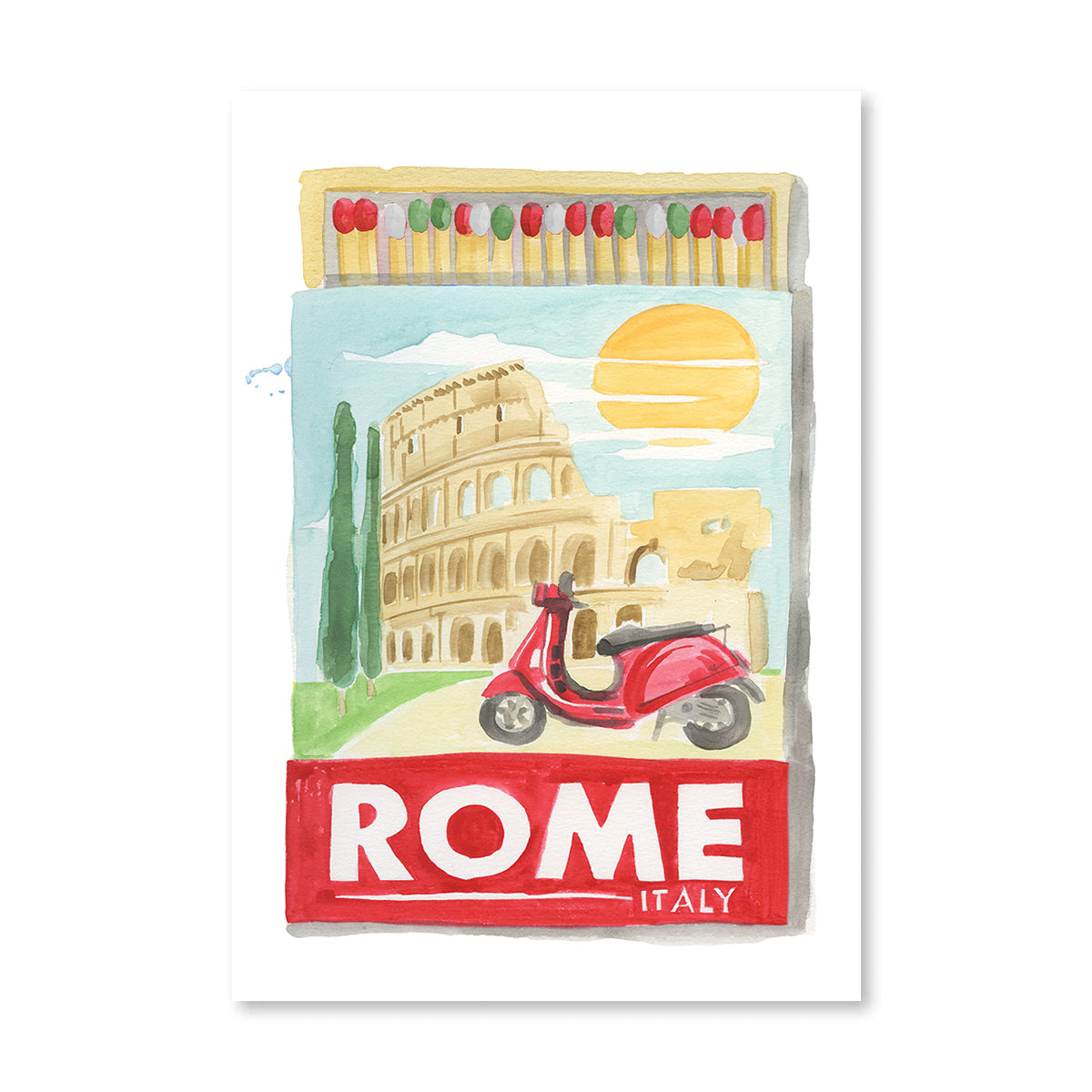 Rome Matchbook