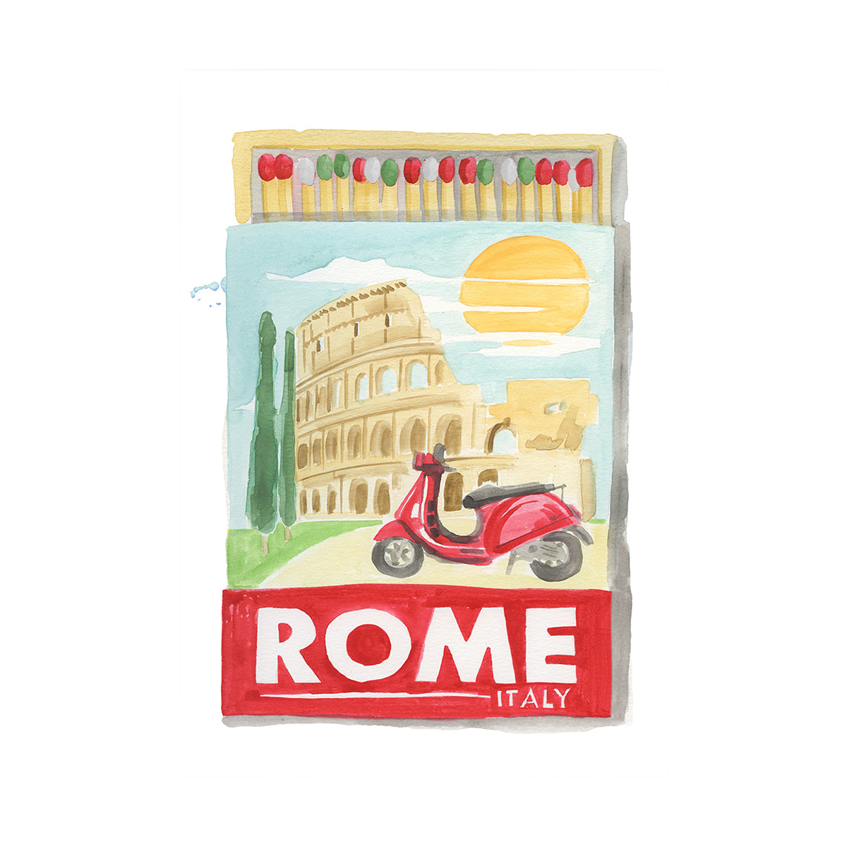 Rome Matchbook