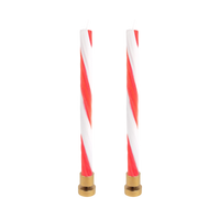 Rope Candles - Candy Cane (2 pack)