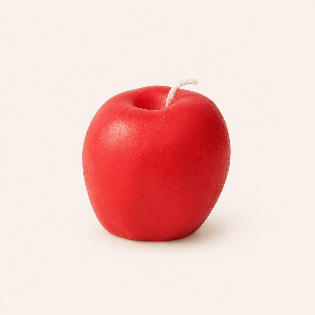 Apple Candle - Red