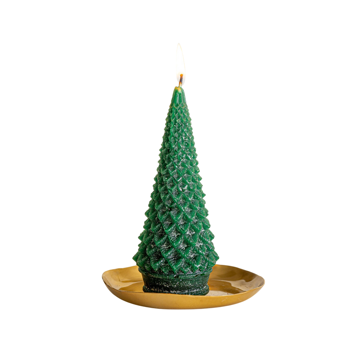 Accent Sculpted Tree Candle - Forest