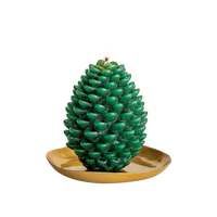 Signature Sculpted Pinecone Candle - Forest