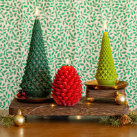 Signature Sculpted Tree Candle - Forest