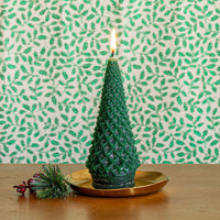 Accent Sculpted Tree Candle - Forest
