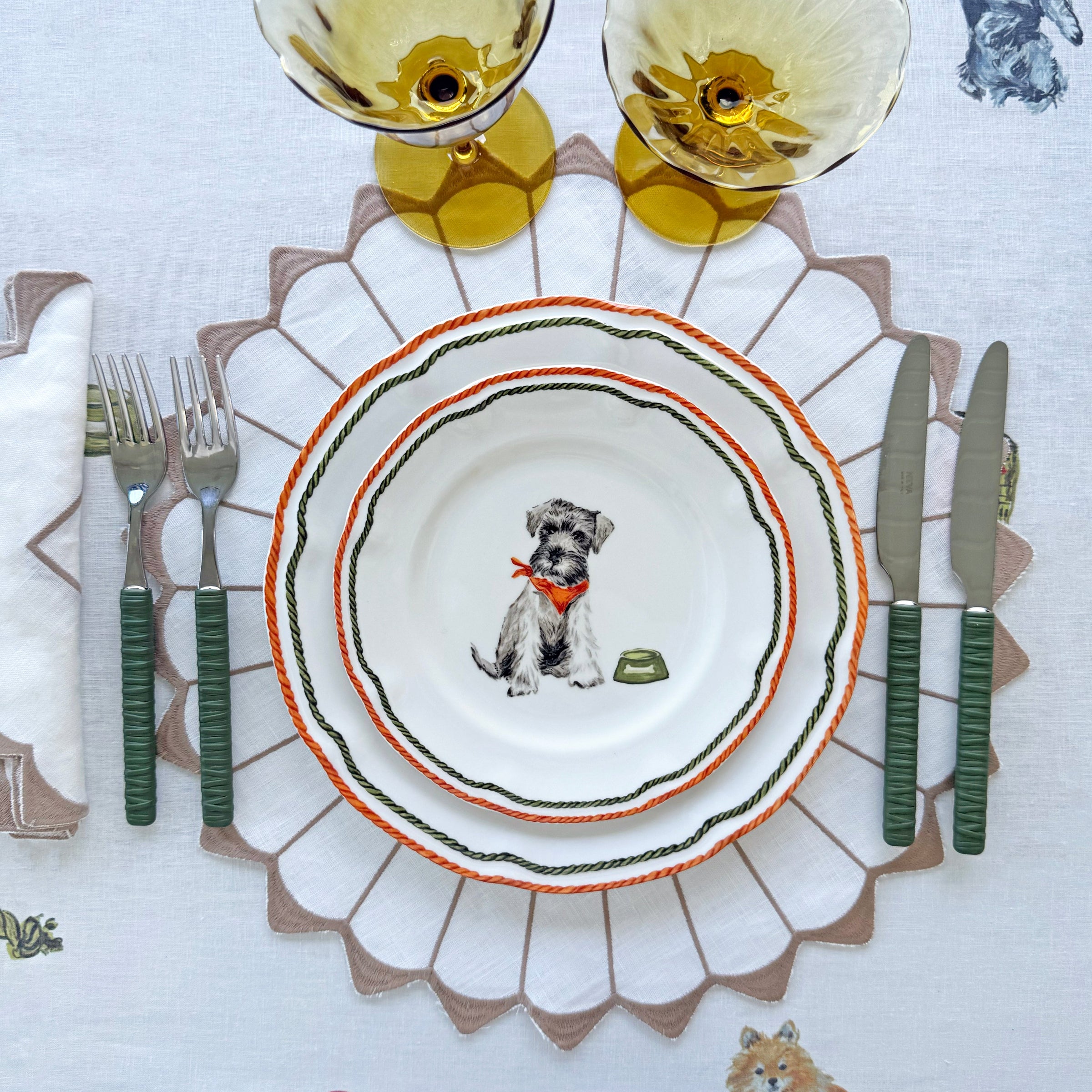 Charles dinner plate (set of 4)