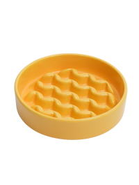 [Macaroni] Slow Feeder Dog Bowls - Yellow / Frozen Blue / Purple