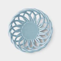 OCTAEVO Sicilia Ceramic Basket Small - Light Blue