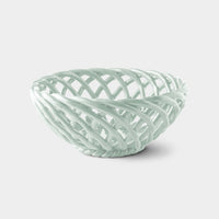 OCTAEVO Sicilia Ceramic Basket Large - Light Mint