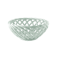 OCTAEVO Sicilia Ceramic Basket Large - Light Mint