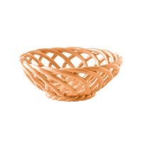 OCTAEVO Sicilia Ceramic Basket Small - Tangerine