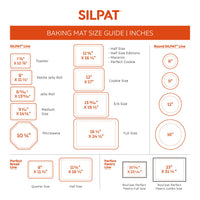 Silpat Thanksgiving Half Size Baking Mat - Limited Edition