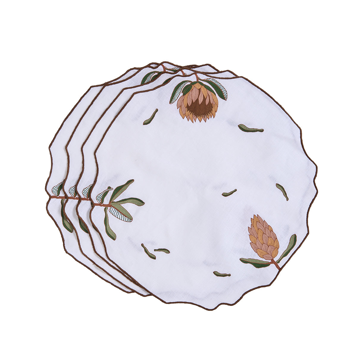 Circular Elegance - Placemat (Set of 4)