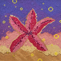 Harry Heissmann x Mommani Threads "STARRY" - Needlepoint Pillow